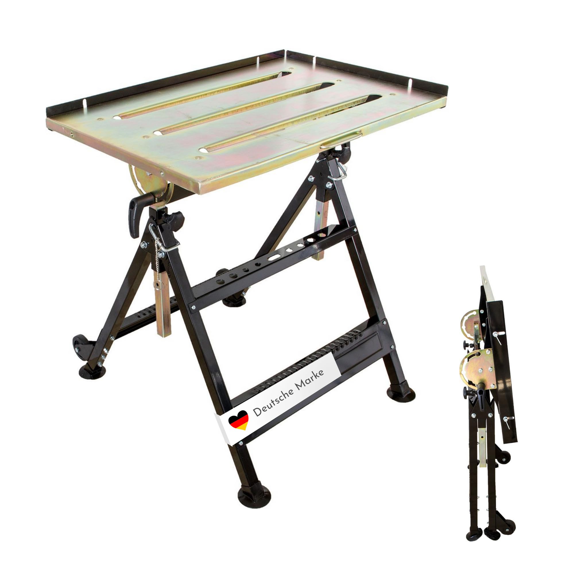 lemodo-mobiler-schwei-tisch-klappbar-h-henverstellbar-bis-150-kg image 1