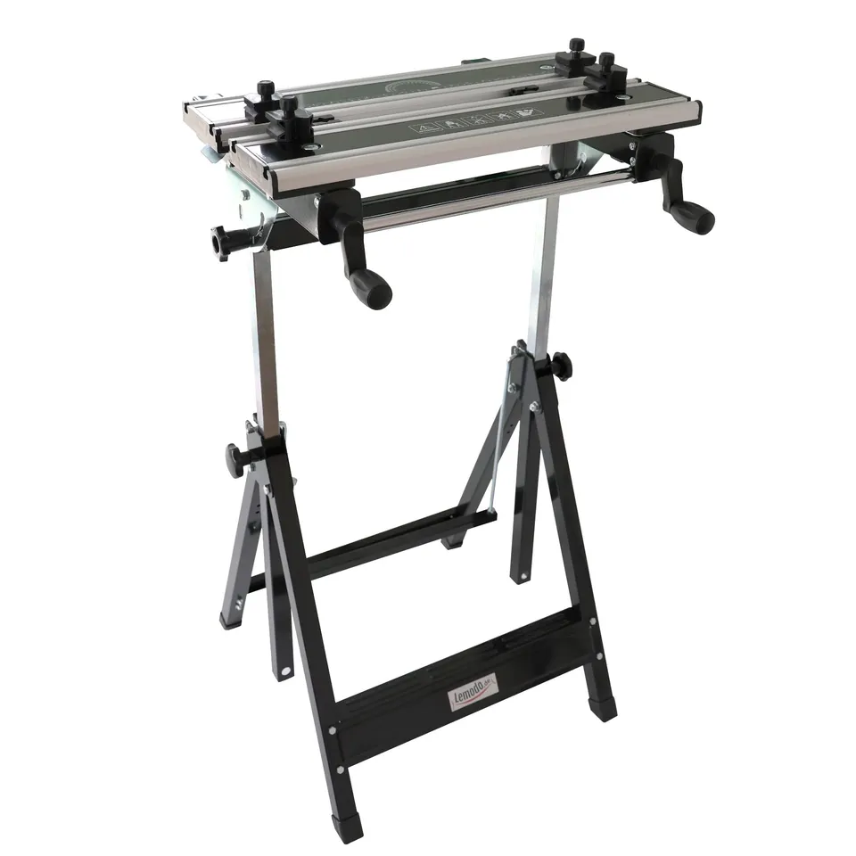 lemodo-mobile-werkbank-klappbar-arbeitstisch-stahl-aluminium-neigungsverstellbar image 1