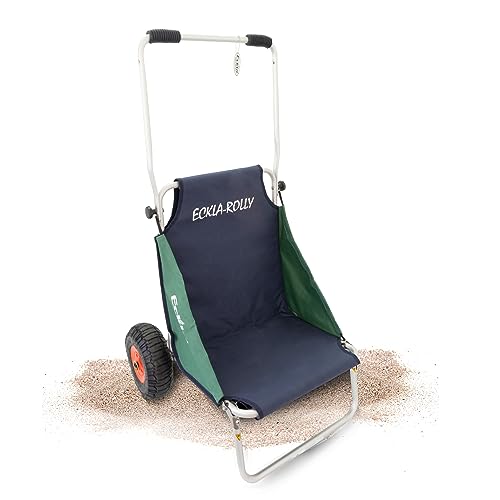 eckla-beach-rolly-klappbarer-strand-trolley-mit-sitz-und-luftreifen image 8