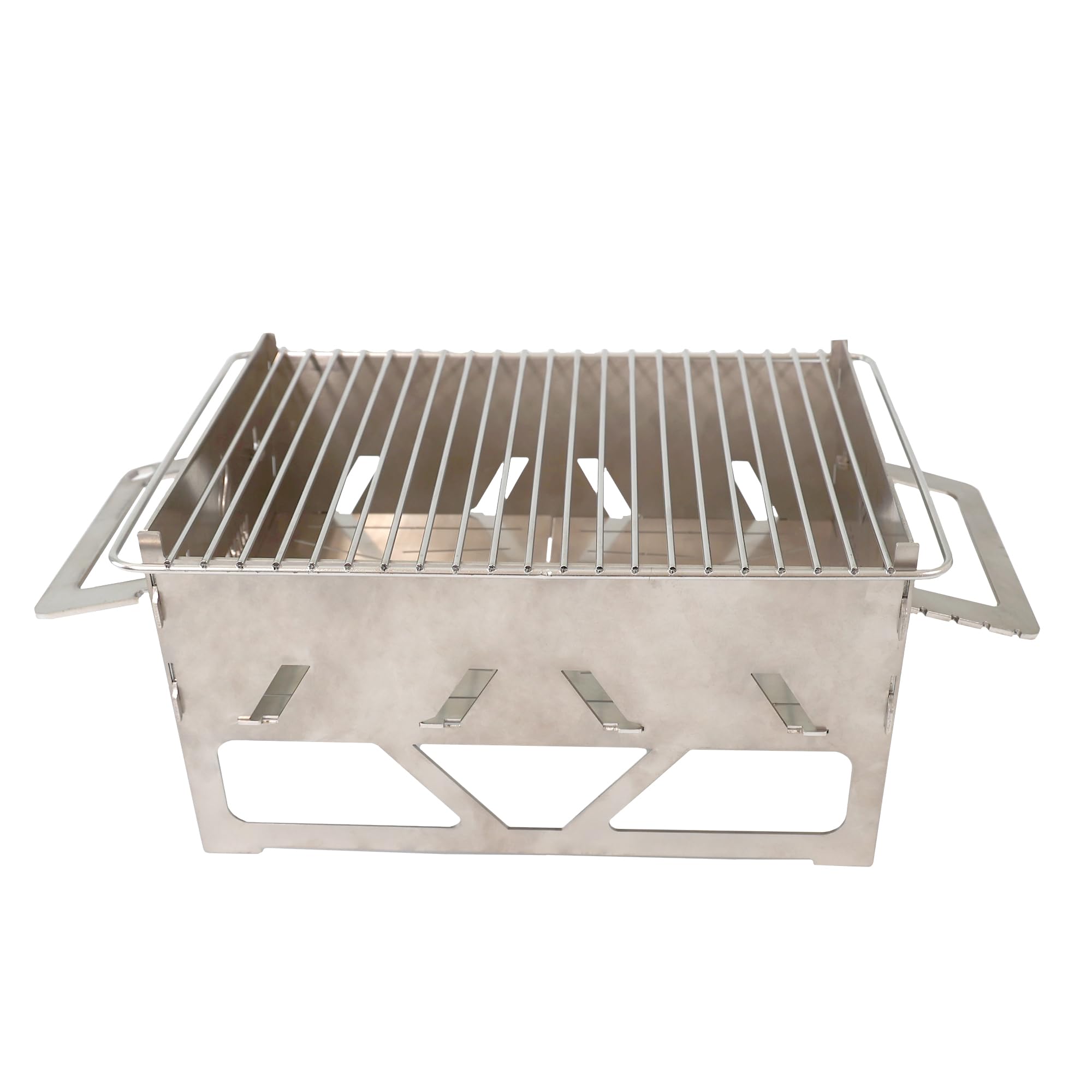 lemodo-camping-grill-holzkohlegrill-edelstahl-koffergrill image 2