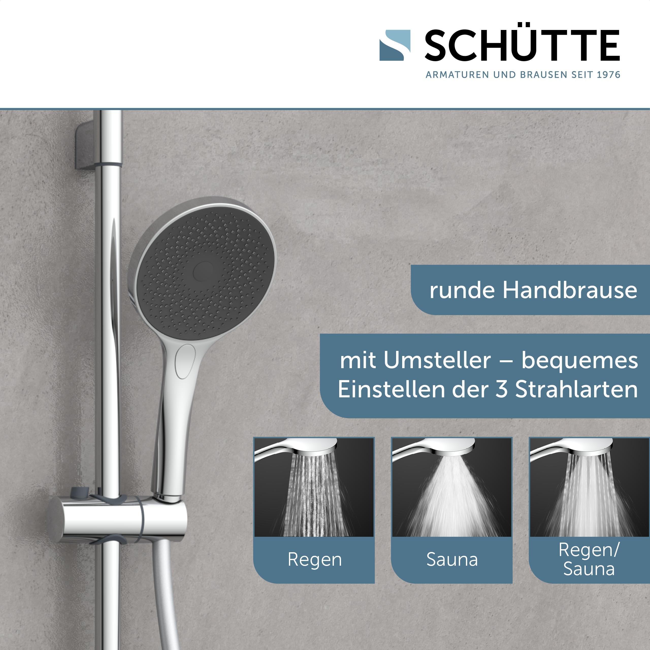 sch-tte-capri-64991-duschstange-mit-handbrause-3-strahlig-chrom-73-cm image 2