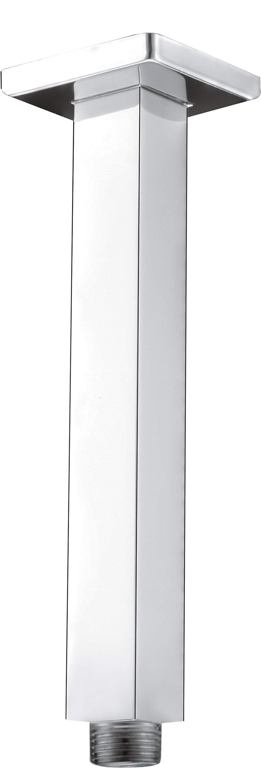 gr-nblatt-e3-brausearm-deckenarm-20-cm-chrom-f-r-kopfbrause image 1