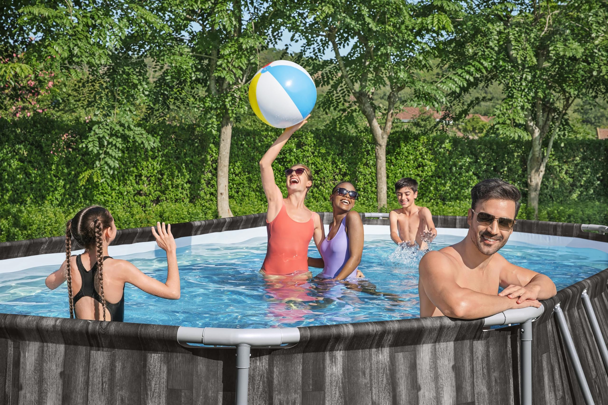 bestway-power-steel-frame-pool-oval-610-x-366-x-122-cm-komplett-set image 4