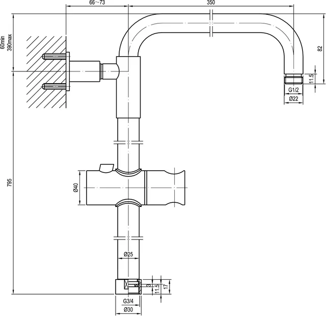 gr-nblatt-duschsystem-mit-thermostat-250-mm-edelstahl-regenbrause image 1