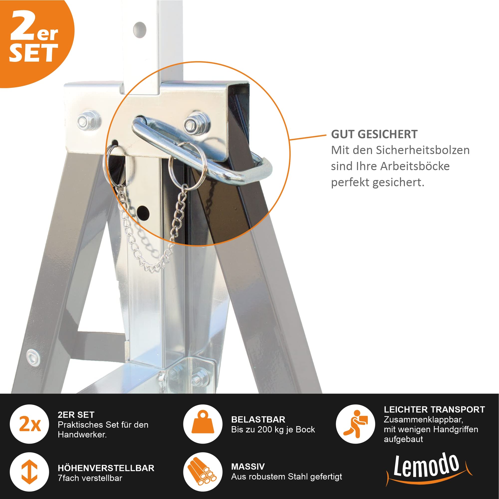 lemodo-arbeitsbock-2er-set-stahl-h-henverstellbar-80-130-cm image 4