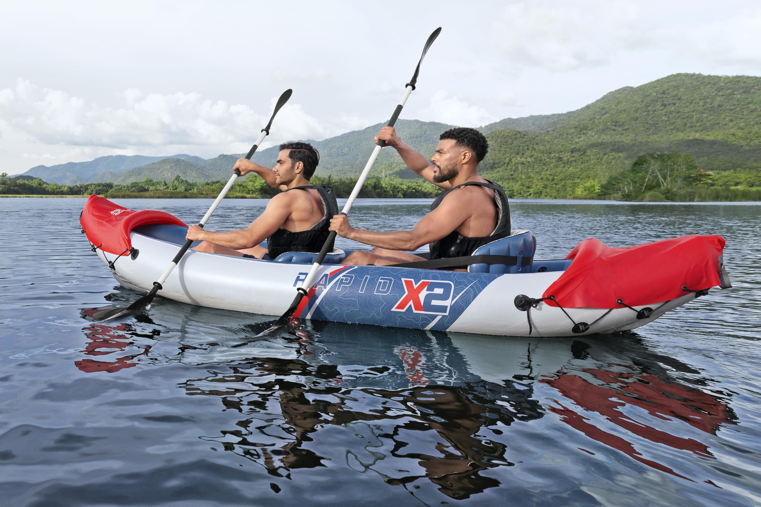 lemodo-hydro-force-rapid-x2-kajak-aufblasbar-2-personen-321-cm-set-mit-paddel-un image 5