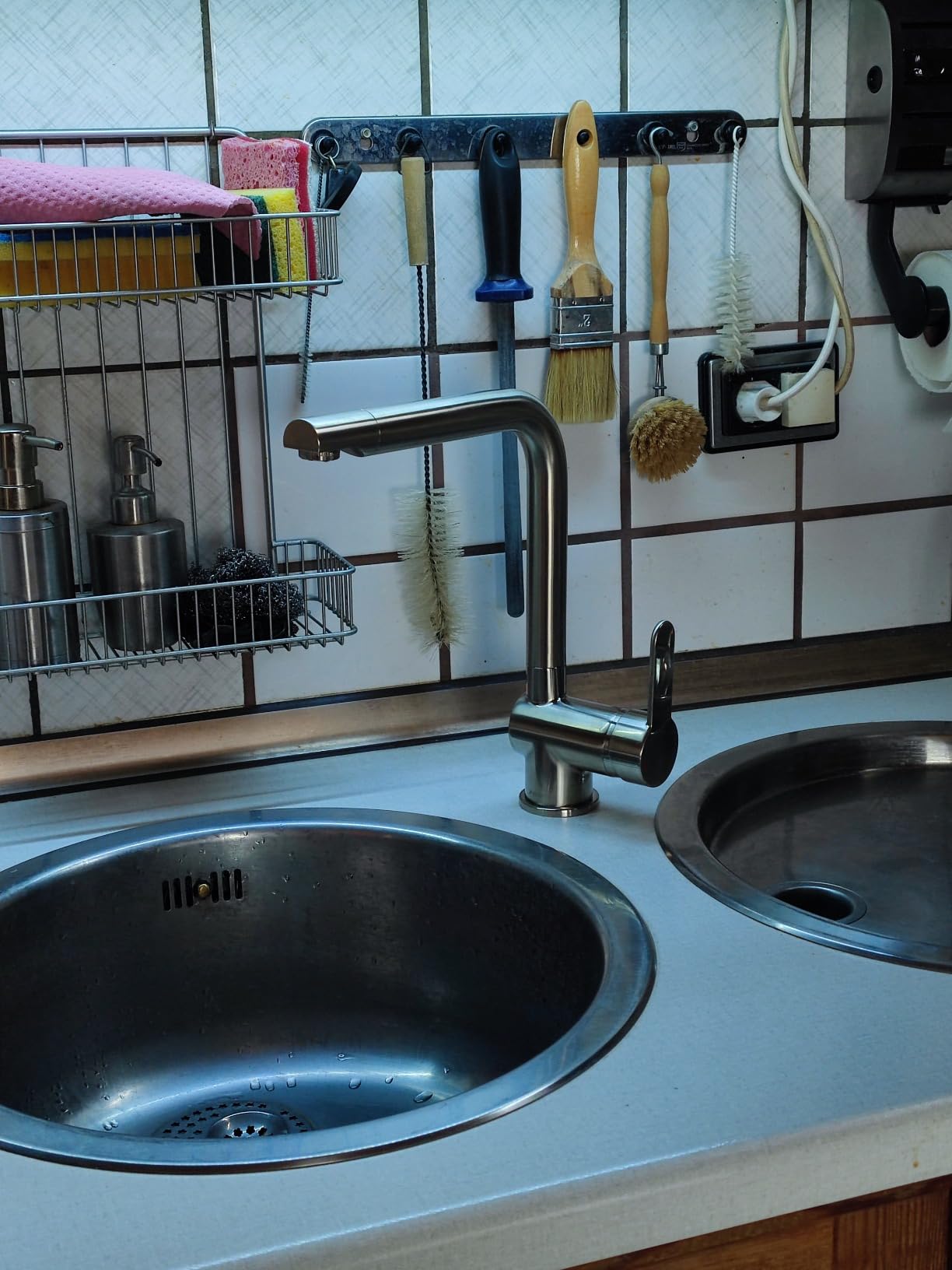 Gut, aber Wasserspar-Einsatz gewöhnungsbedürftig