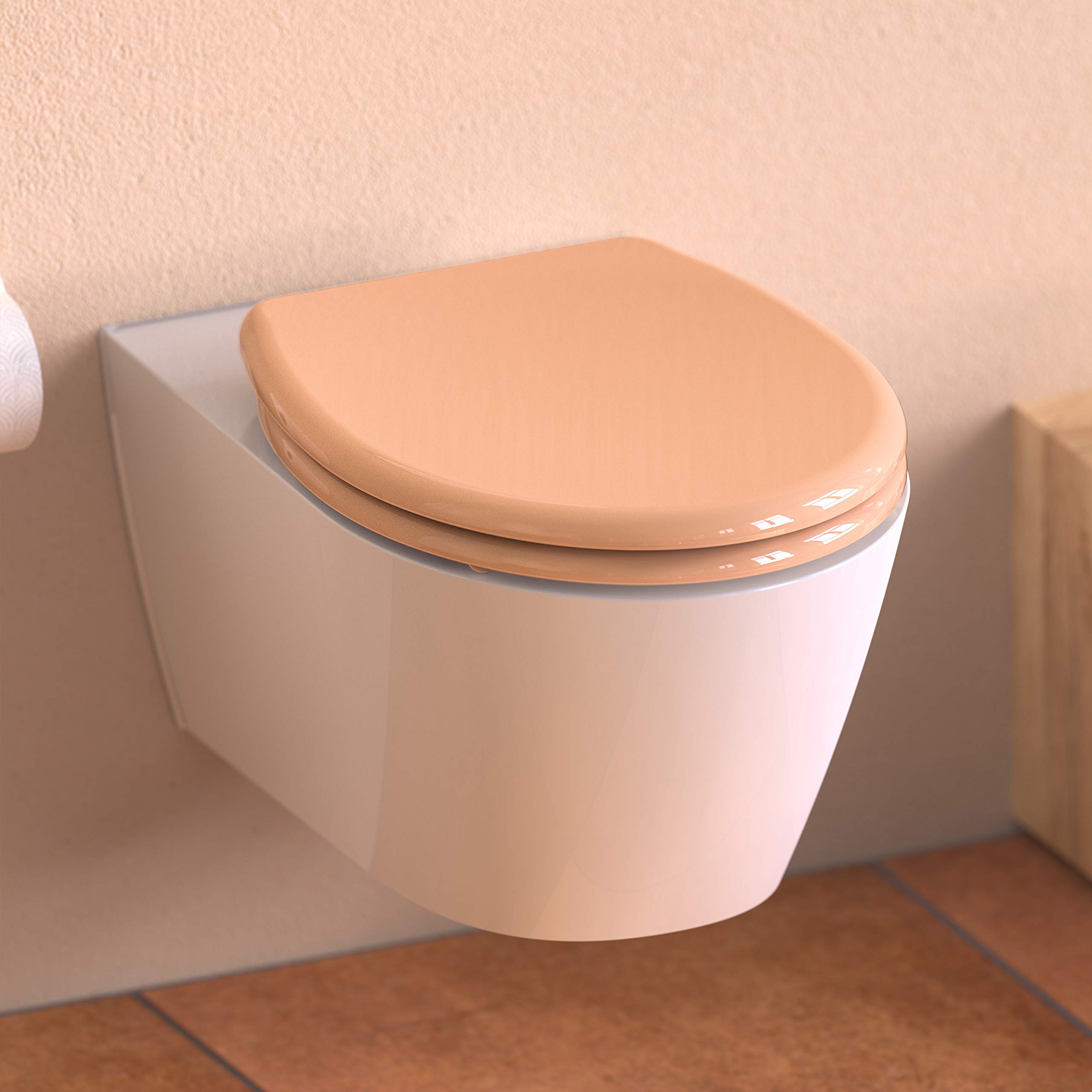sch-tte-wc-sitz-duroplast-beige-82305-mit-absenkautomatik image 2
