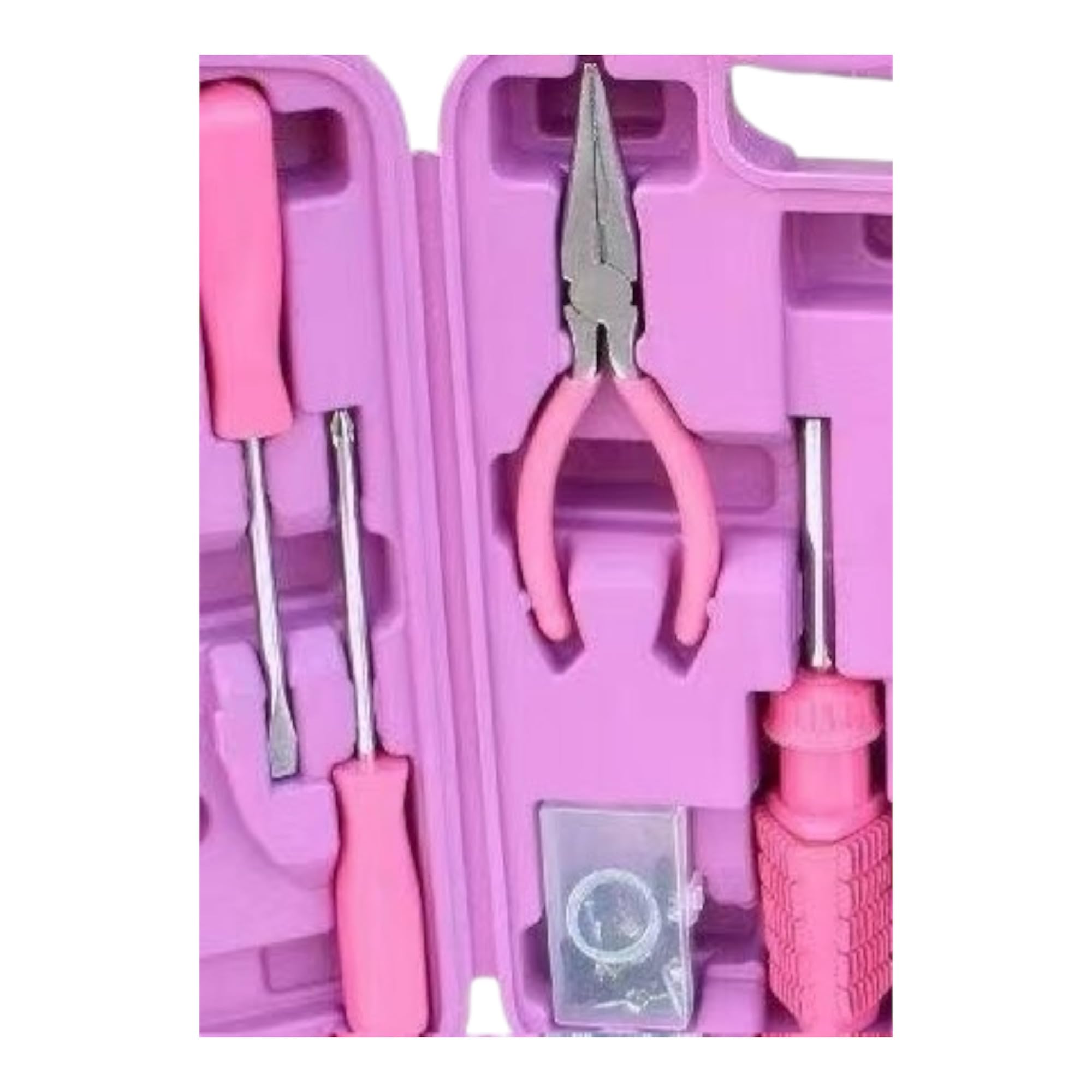 p-k-werkzeugset-96-teilig-im-werkzeugkoffer-pink image 2