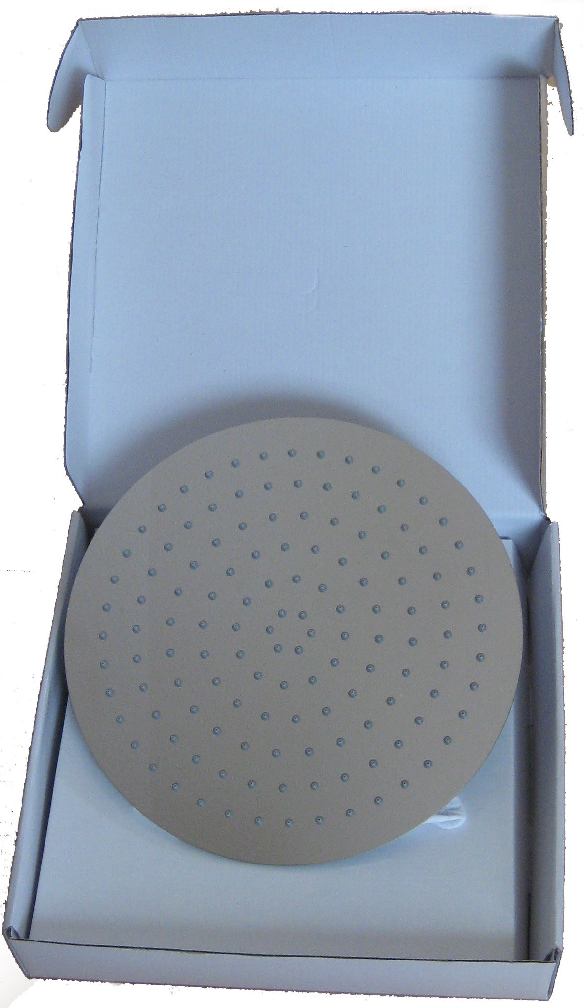gr-nblatt-kopfbrause-edelstahl-300-mm-rund-extraslim-2mm-regenbrause image 3