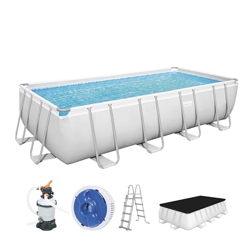 bestway-power-steel-pool-set-56671-eckig-488x244x122-cm-mit-sandfilter image 8