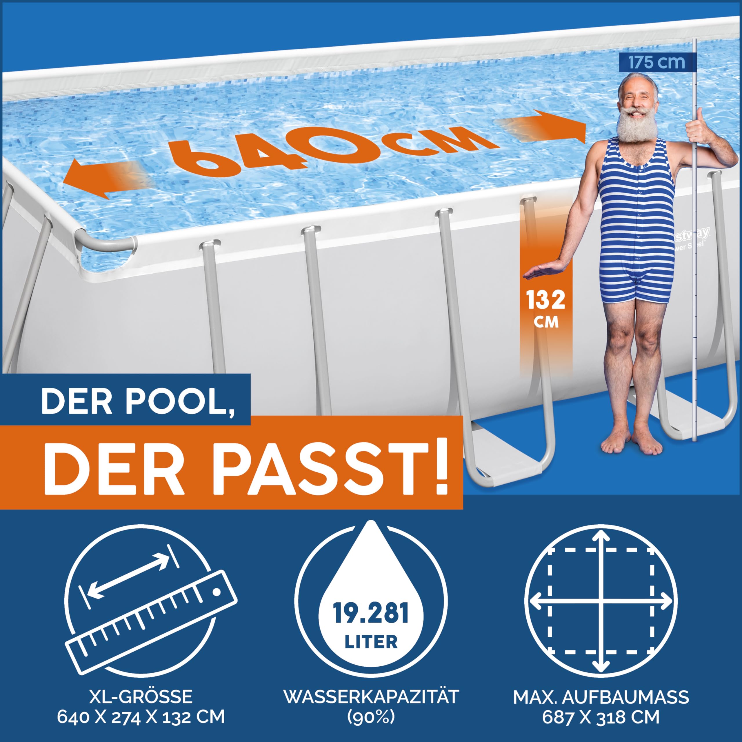 bestway-power-steel-frame-pool-set-640x274x132-cm-mit-sandfilter image 3