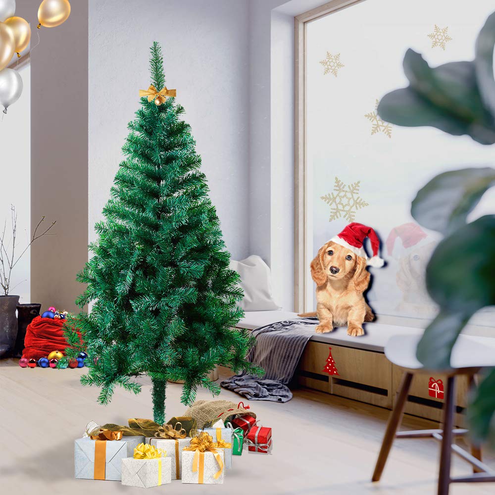 fivmen-weihnachtsbaum-k-nstlich-180-cm-gr-n-tannenbaum-mit-500-spitzen-und-st-nd image 5