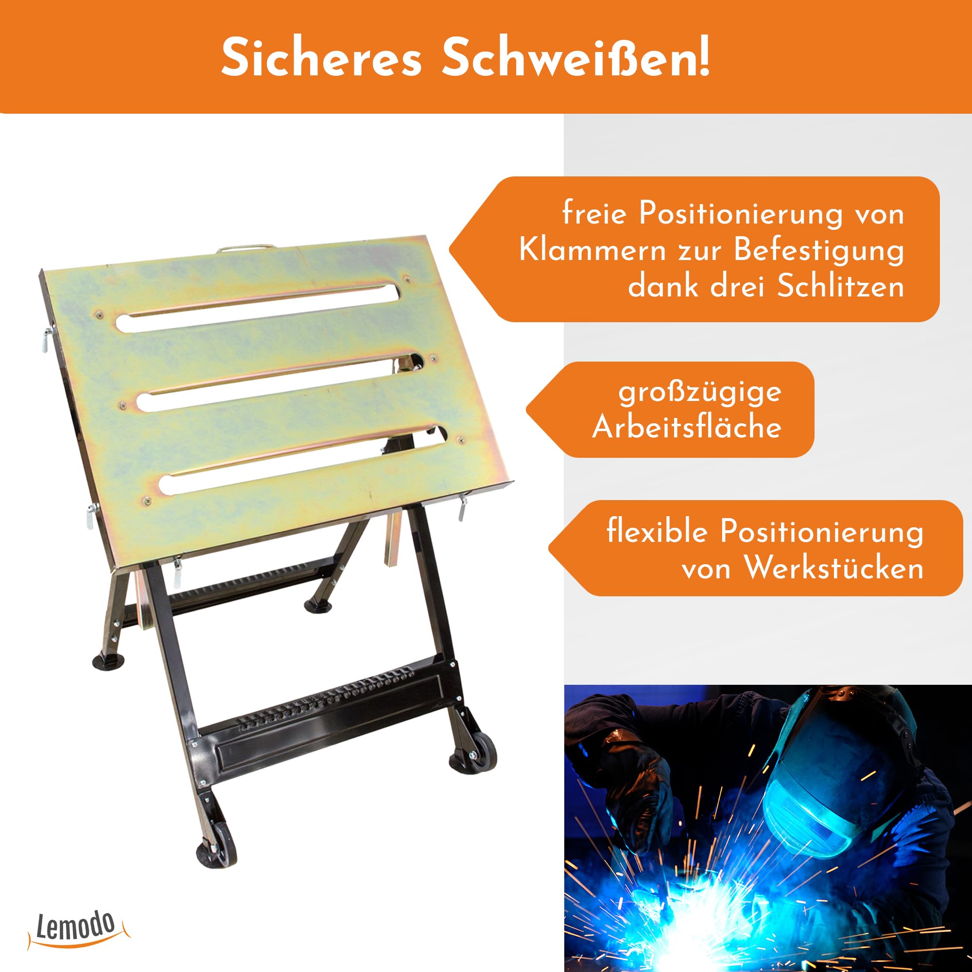 lemodo-mobiler-schwei-tisch-klappbar-h-henverstellbar-bis-150-kg image 2