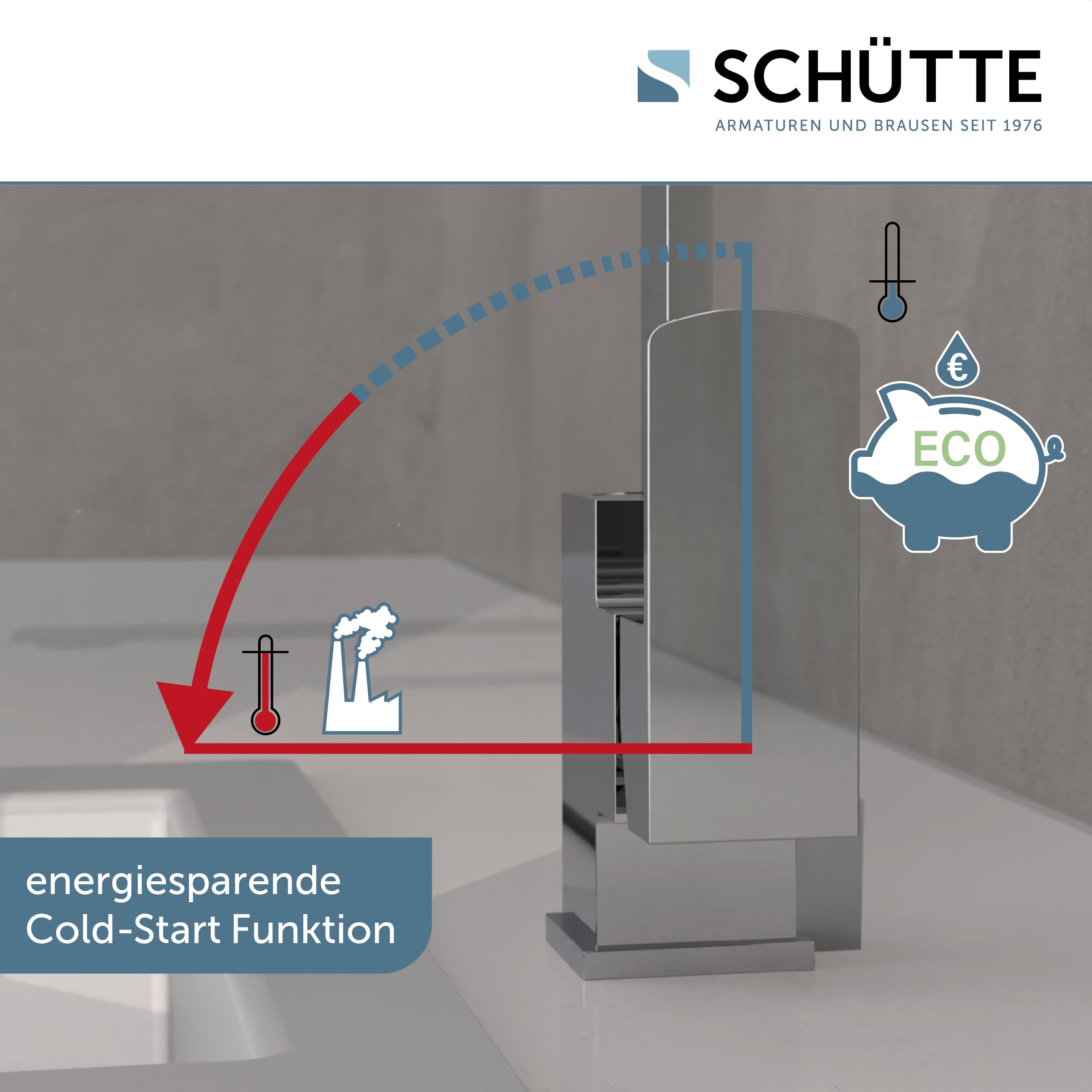 sch-tte-tianto-26300-sp-ltischarmatur-chrom-wasserhahn-k-che-mit-seitlichem-grif image 3
