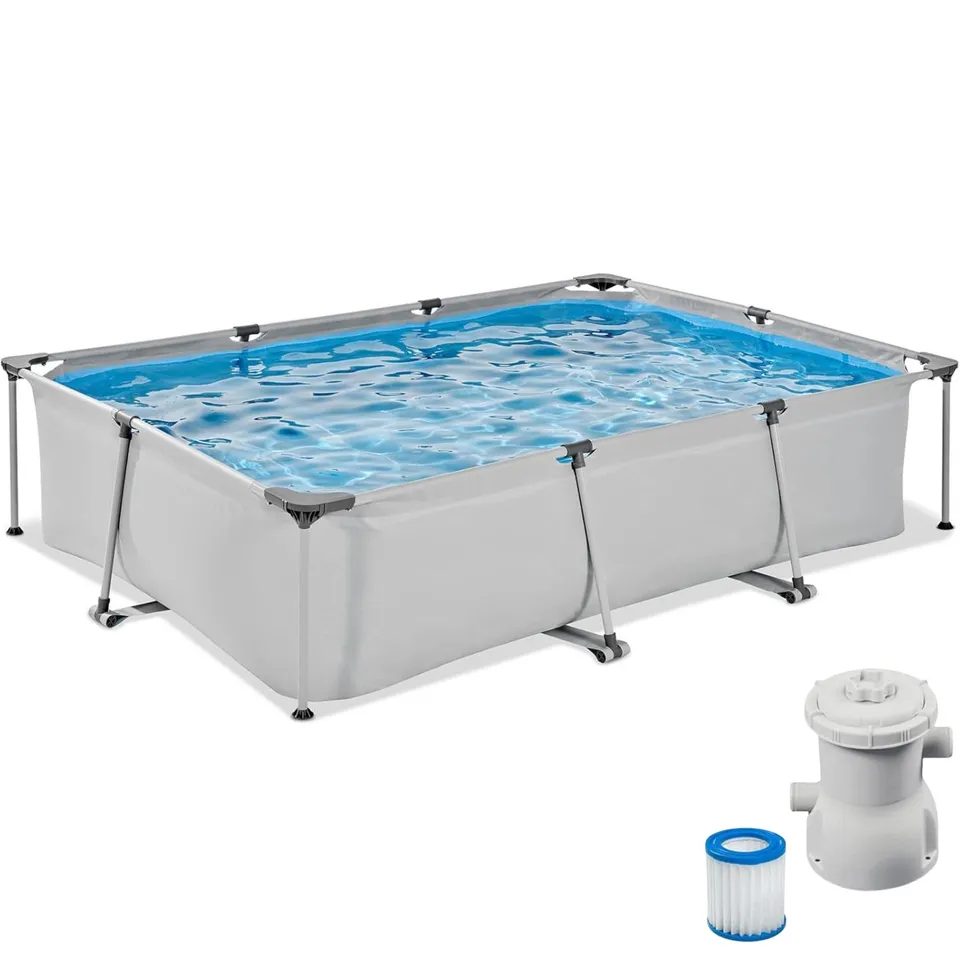 exit-toys-aufstellpool-rechteckig-300x200x65-cm-mit-filterpumpe image 1