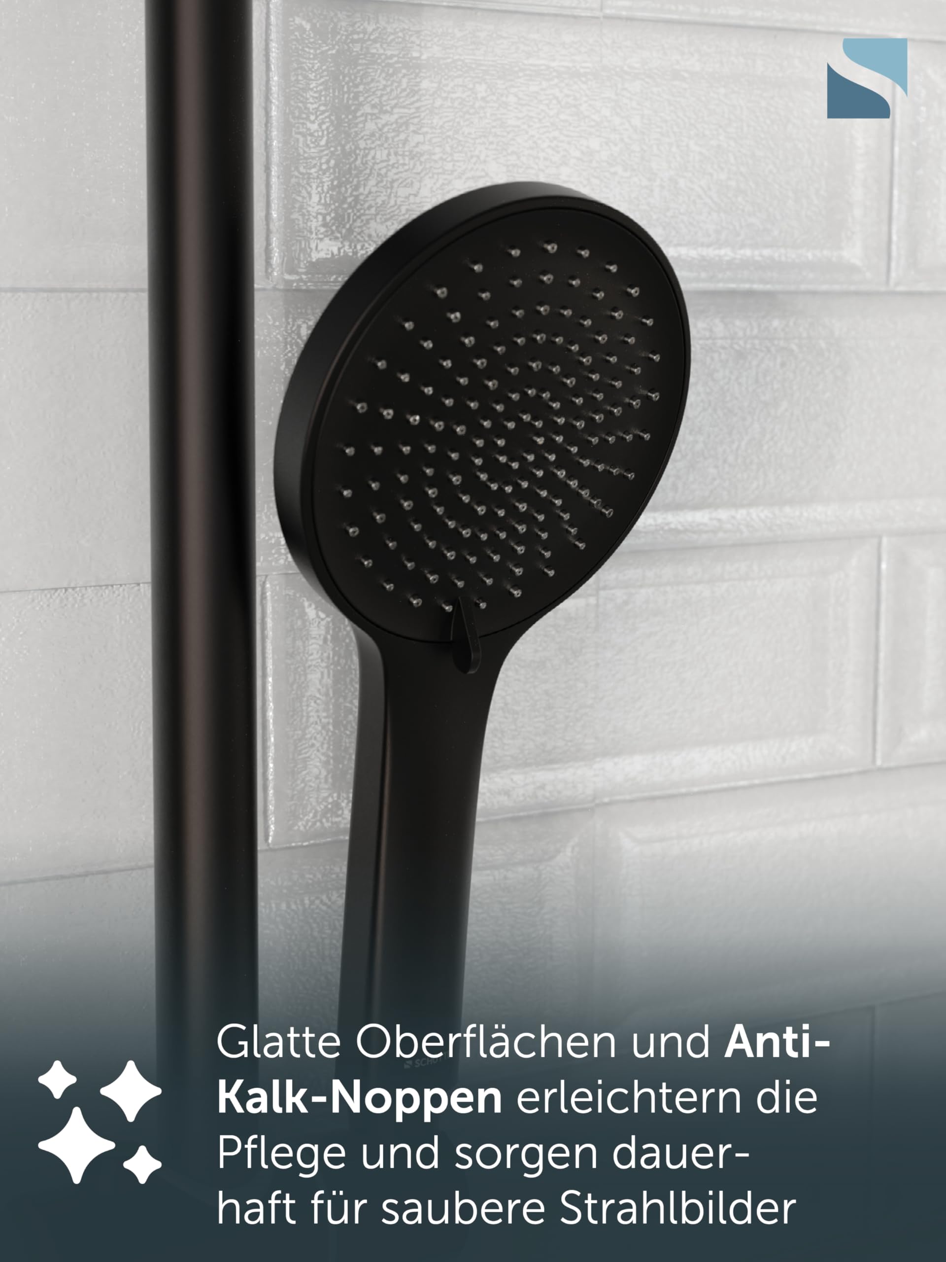 sch-tte-raven-black-series-duschstange-70-cm-mit-handbrause-und-schlauch-schwarz image 7