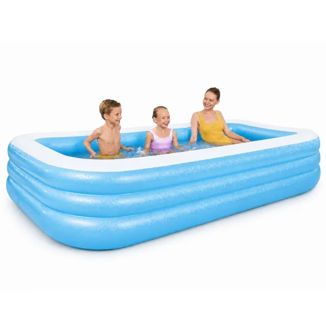 bestway-family-pool-deluxe-305x183x56-cm-aufblasbar-1161-l image 1