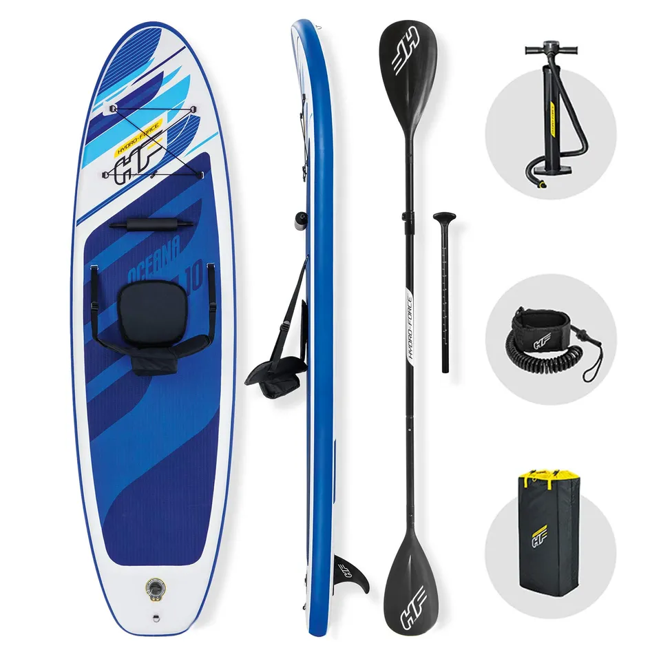 lemodo-hydro-force-sup-board-aufblasbar-305x84x12-cm-komplettset-mit-kajak-sitz image 1