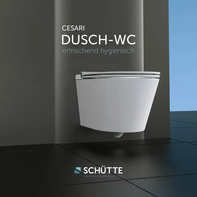 sch-tte-cesari-dusch-wc-sp-lrandlos-mit-bidet-funktion-fernbedienung-wei image 1