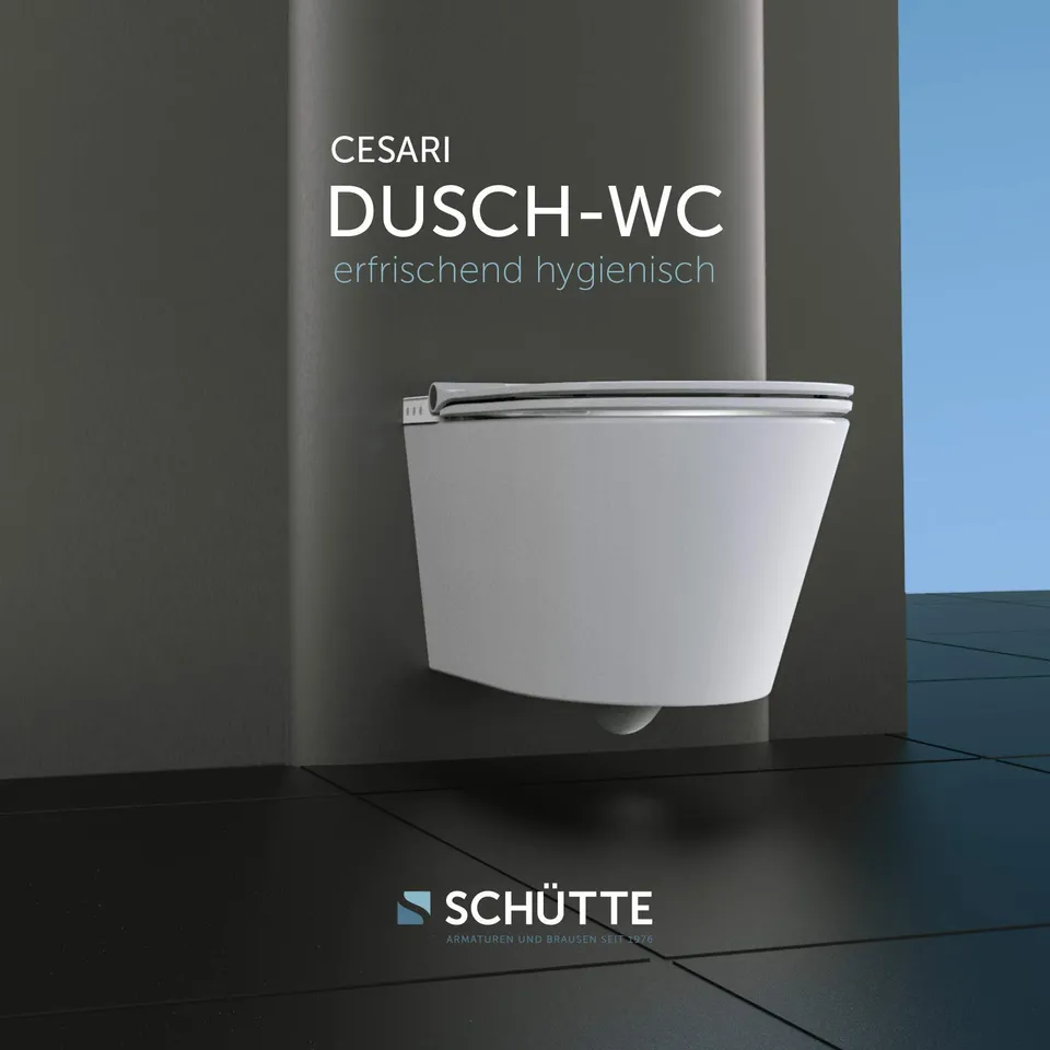 sch-tte-cesari-dusch-wc-sp-lrandlos-mit-bidet-funktion-fernbedienung-wei image 1