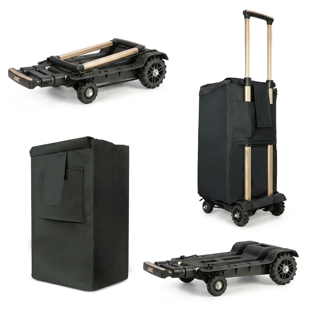 p-k-premium-klapp-sackkarre-mit-4-rollen-einkaufstasche image 1