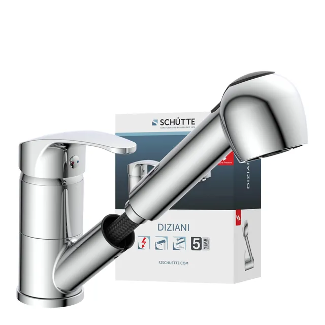 sch-tte-diziani-niederdruck-sp-ltischarmatur-mit-geschirrbrause-chrom image 1