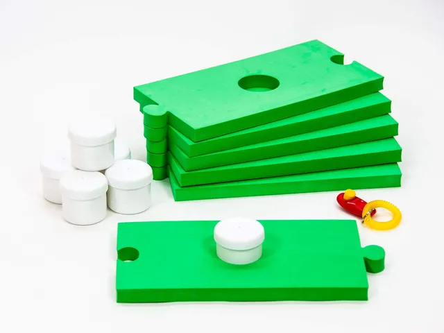 lemodo-schn-ffelspa-hundespielzeug-gr-n-6-dosen-6-platten image 1