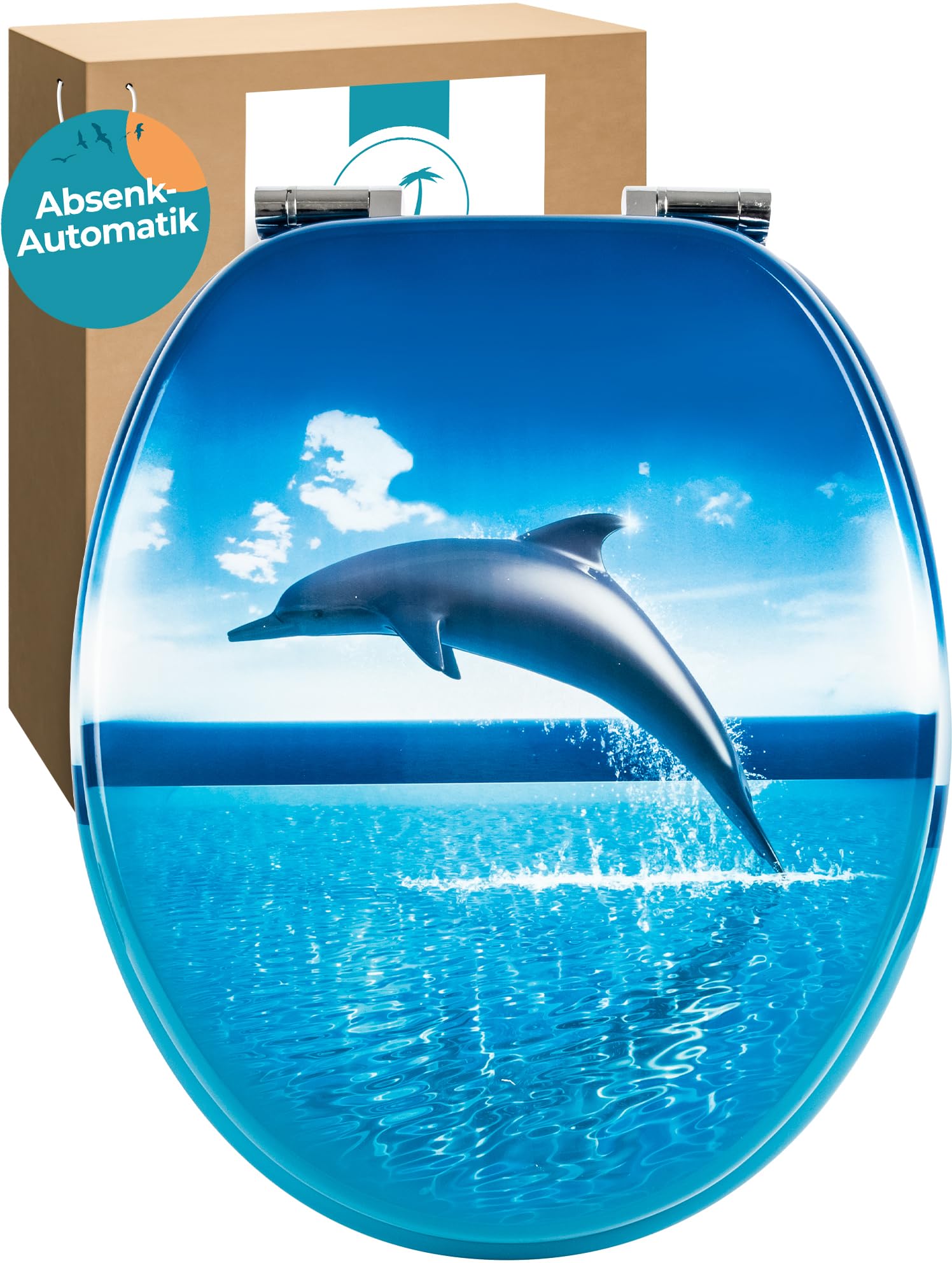 calmwaters-wc-sitz-delfin-motiv-oval-mit-absenkautomatik image 1
