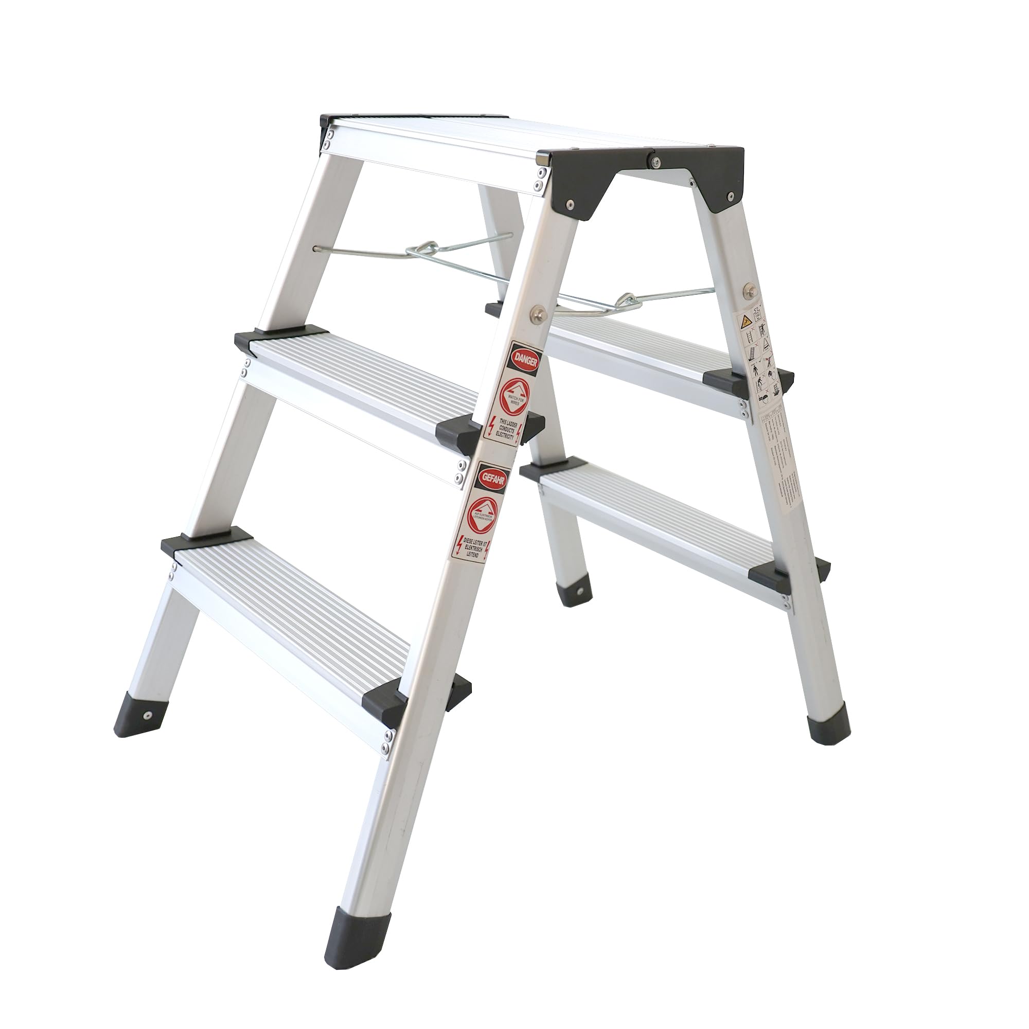 lemodo-alu-trittleiter-klapptritt-2-stufen-41-cm-bis-150-kg image 6