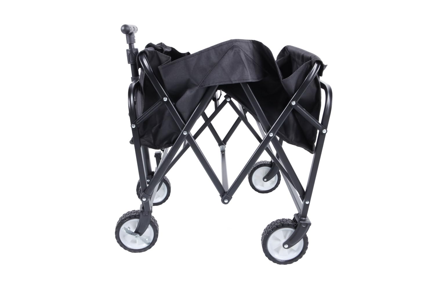 lemodo-bollerwagen-faltbar-schwarz-bis-80-kg-gartenwagen image 4