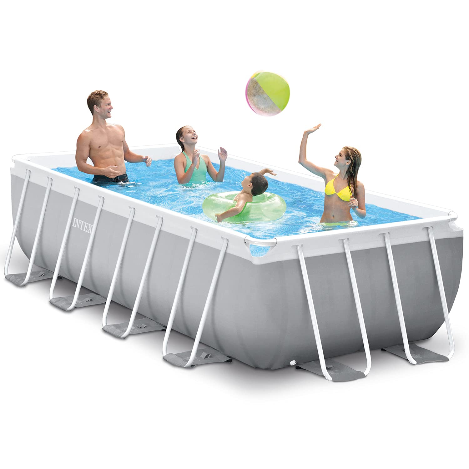 intex-prism-frame-pool-rechteckig-400-x-200-x-100-cm-komplettset-mit-filterpumpe image 2