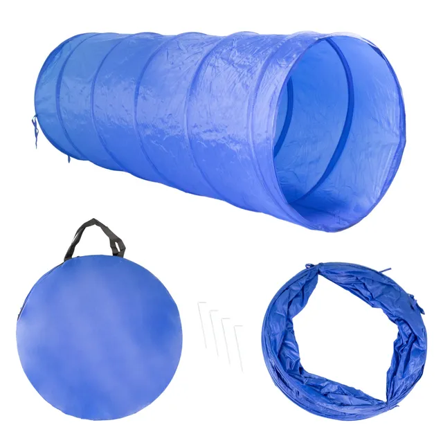 lemodo-nativ-hundetunnel-agility-tunnel-152-cm-mit-tasche image 1