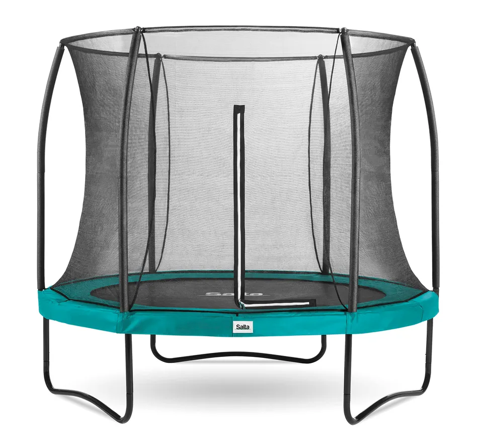 salta-comfort-edition-trampolin-mit-sicherheitsnetz-183-cm-gr-n image 1