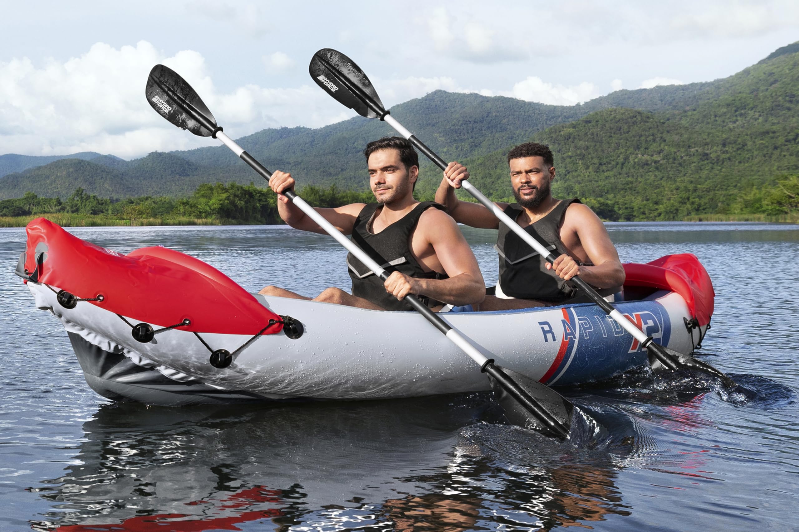 lemodo-hydro-force-rapid-x2-kajak-aufblasbar-2-personen-321-cm-set-mit-paddel-un image 4