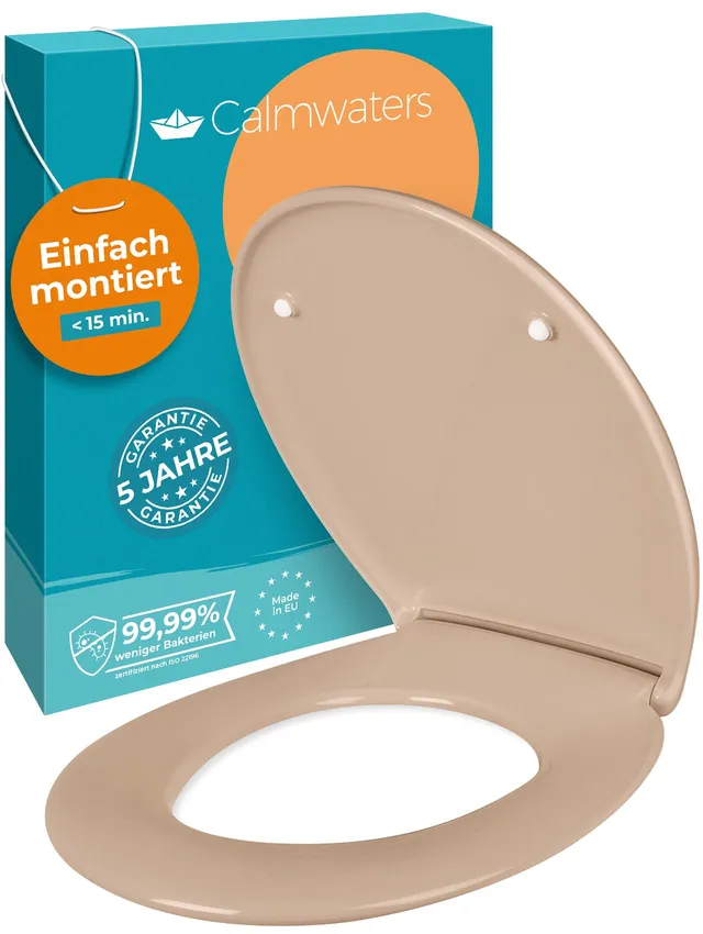 calmwaters-premium-wc-sitz-oval-beige-bahamabeige-mit-absenkautomatik image 1