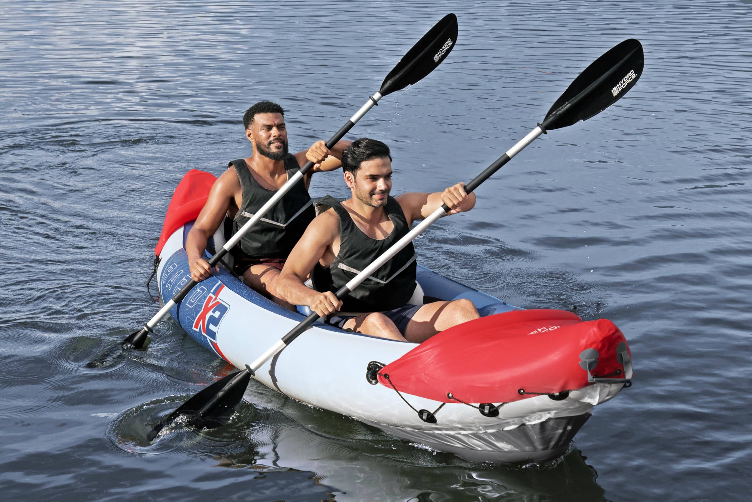 lemodo-hydro-force-rapid-x2-kajak-aufblasbar-2-personen-321-cm-set-mit-paddel-un image 2