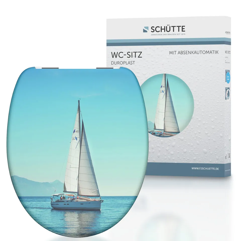 sch-tte-sailing-82148-wc-sitz-duroplast-wei-mit-absenkautomatik image 1