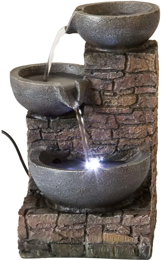 lemodo-zimmerbrunnen-in-stein-optik image 1