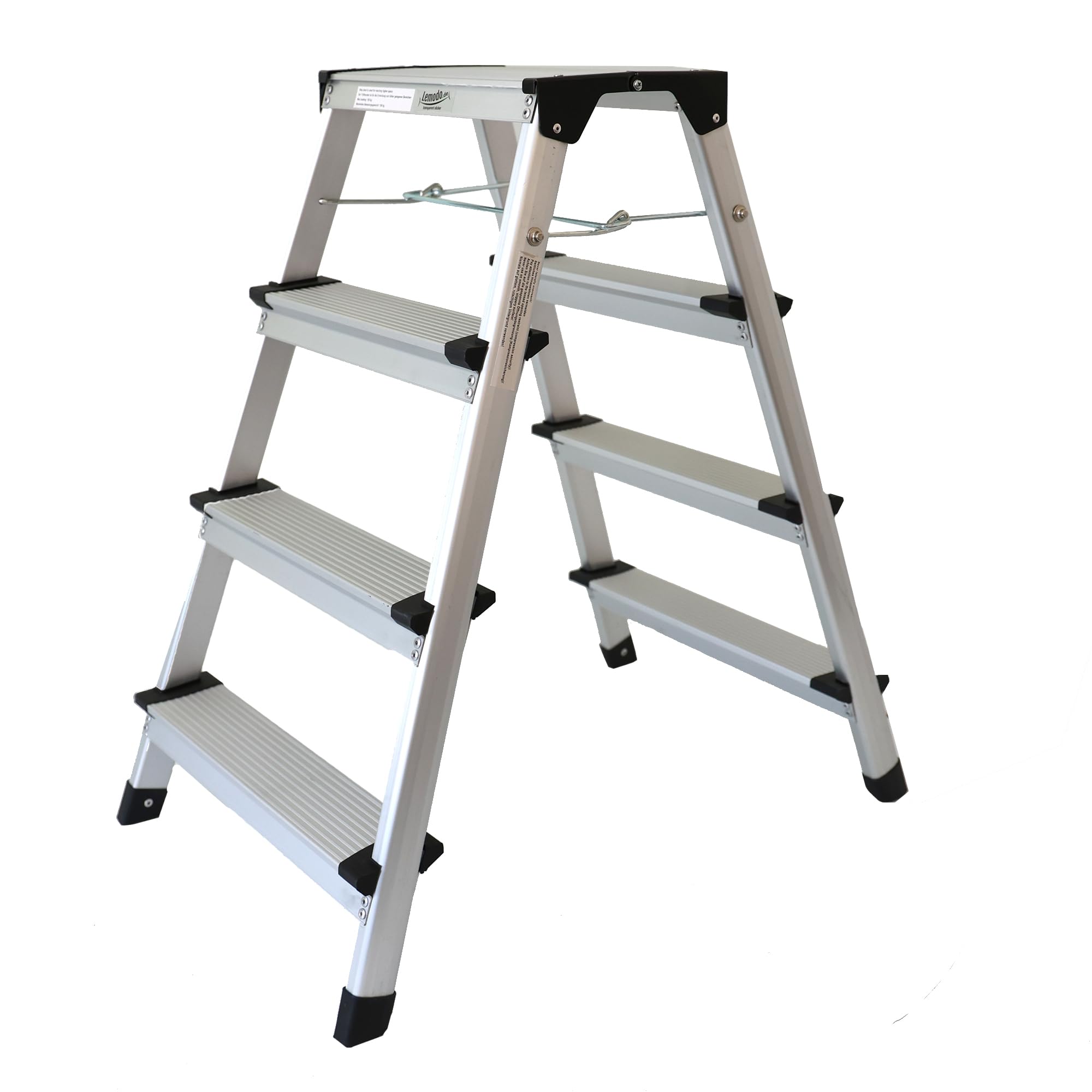 lemodo-alu-trittleiter-klapptritt-2-stufen-41-cm-bis-150-kg image 7
