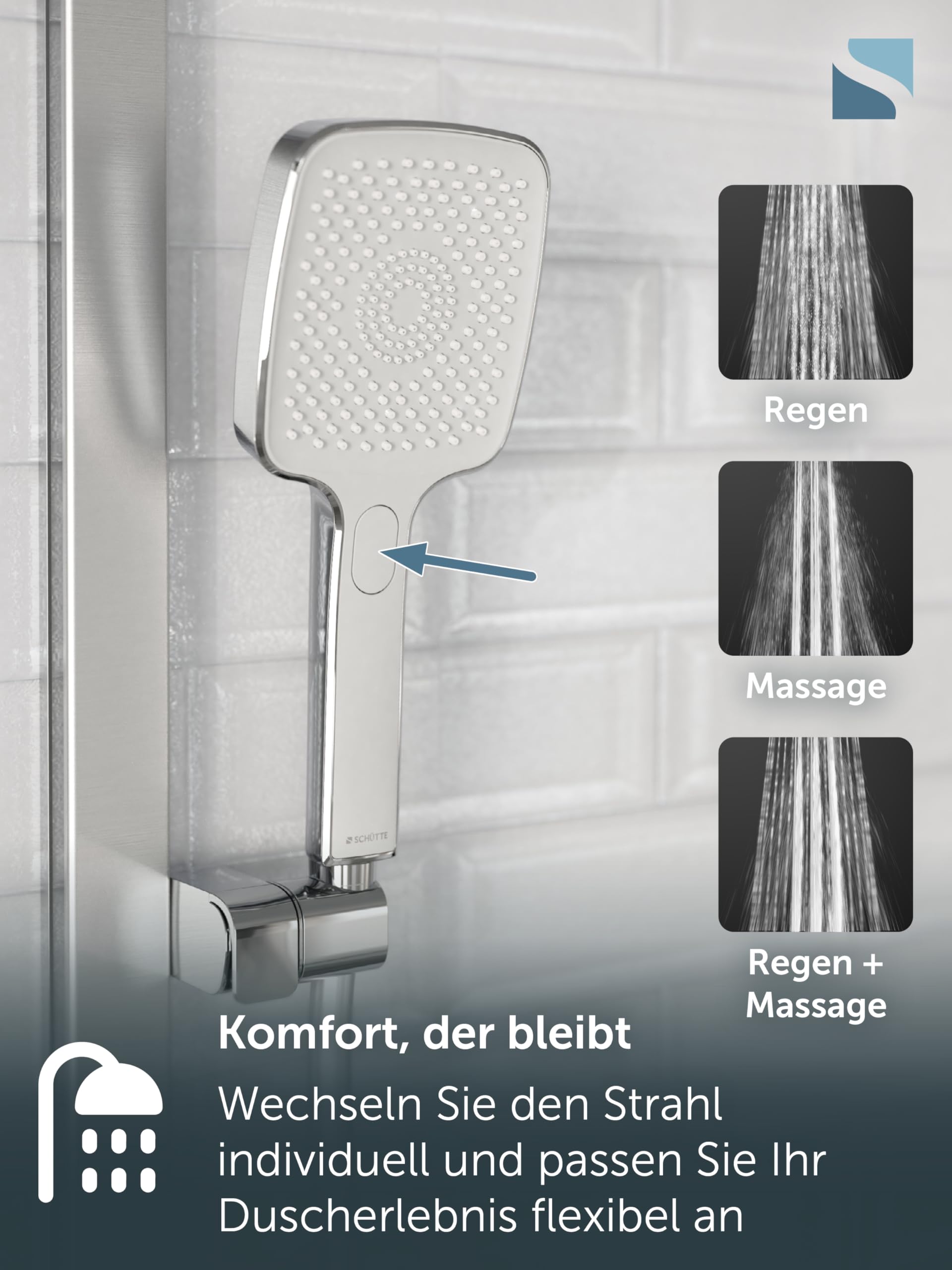 sch-tte-hawaii-duschstange-set-chrom-mit-3-strahliger-handbrause image 2
