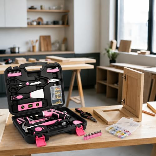 p-k-135-teiliges-werkzeugset-im-pinken-koffer image 7