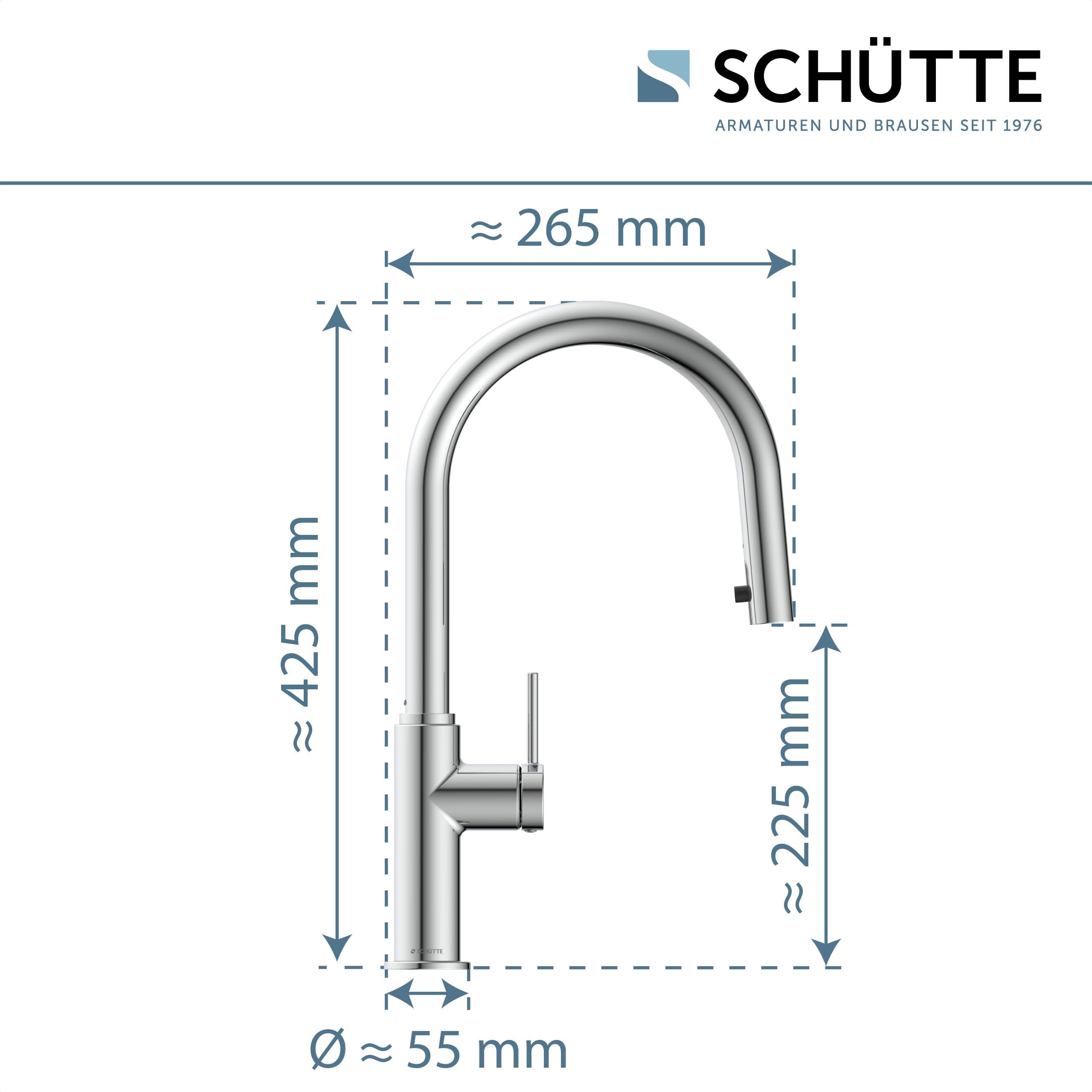 sch-tte-blackpool-79516-k-chenarmatur-schwarz-mit-ausziehbarer-geschirrbrause image 5