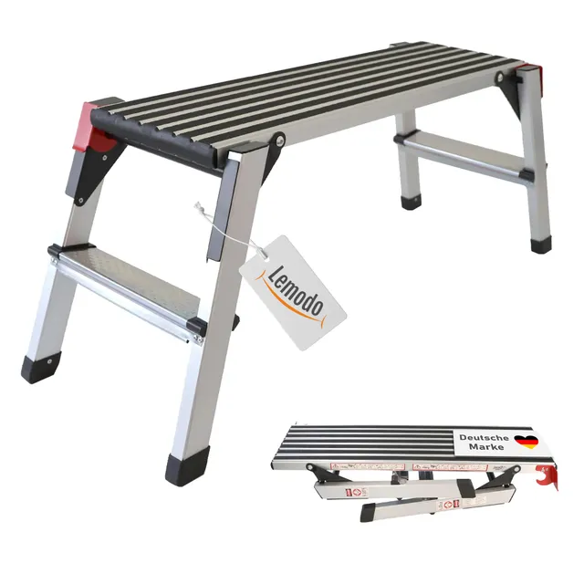 lemodo-arbeitsplattform-klappbar-aus-aluminium-arbeitsb-hne-150-kg image 1