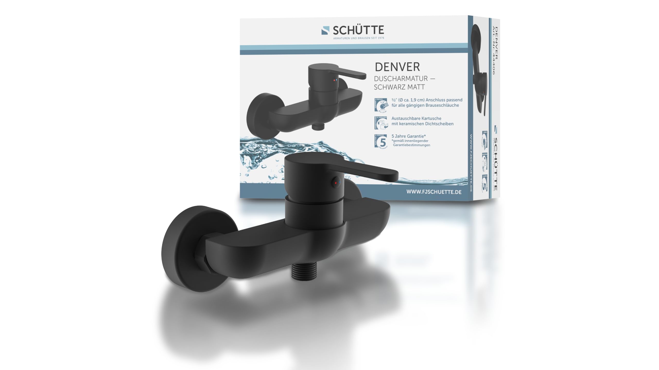 sch-tte-denver-44106-waschtischarmatur-schwarz-matt-mit-ablaufgarnitur image 7