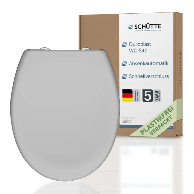 sch-tte-wc-sitz-grau-mit-absenkautomatik-duroplast image 1