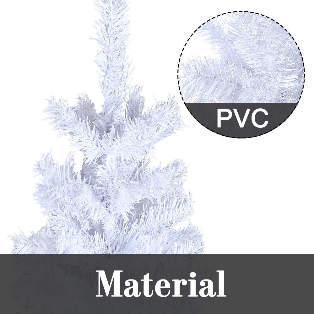 fivmen-weihnachtsbaum-k-nstlich-180-cm-wei-mit-500-spitzen image 5