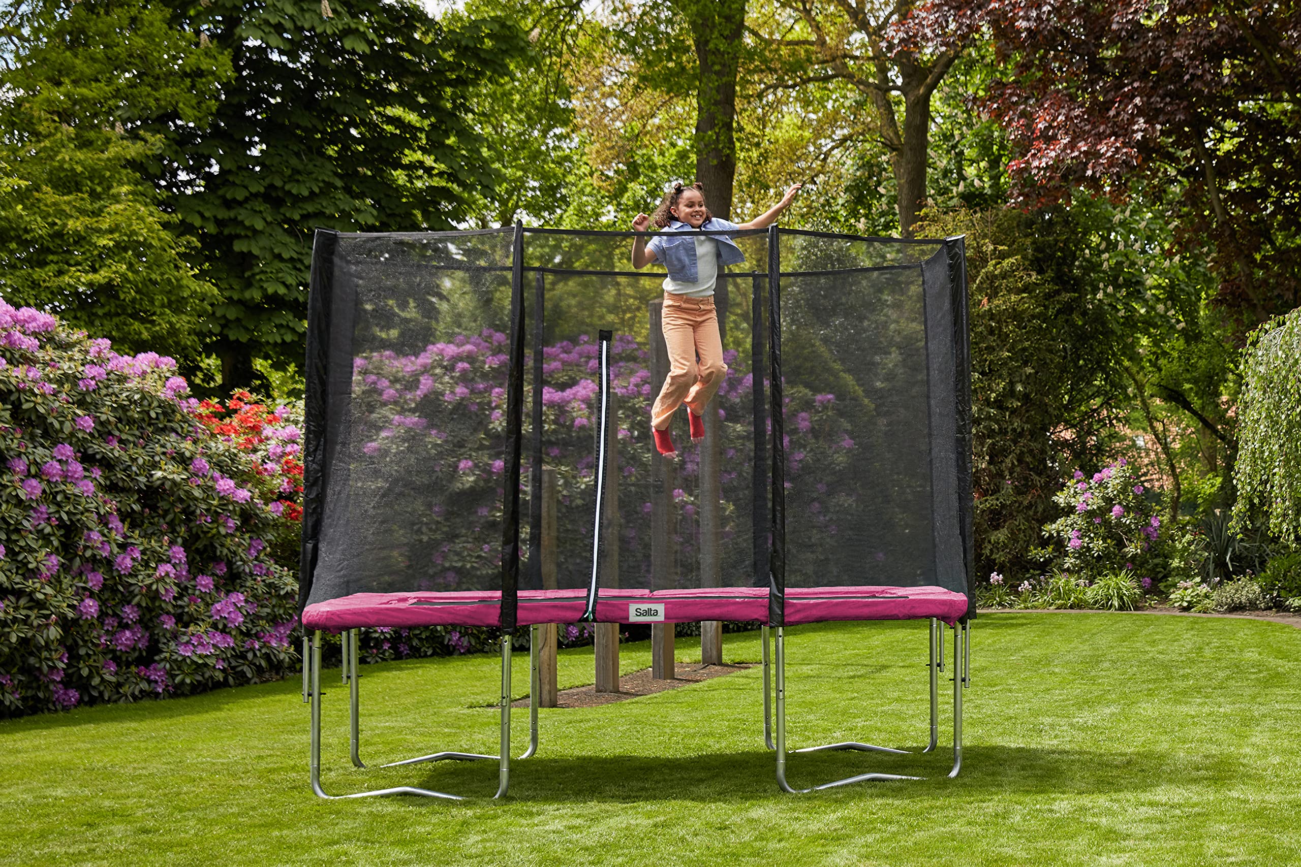 salta-combo-trampolin-rechteckig-305x214-cm-mit-netz-gr-n-pink image 7