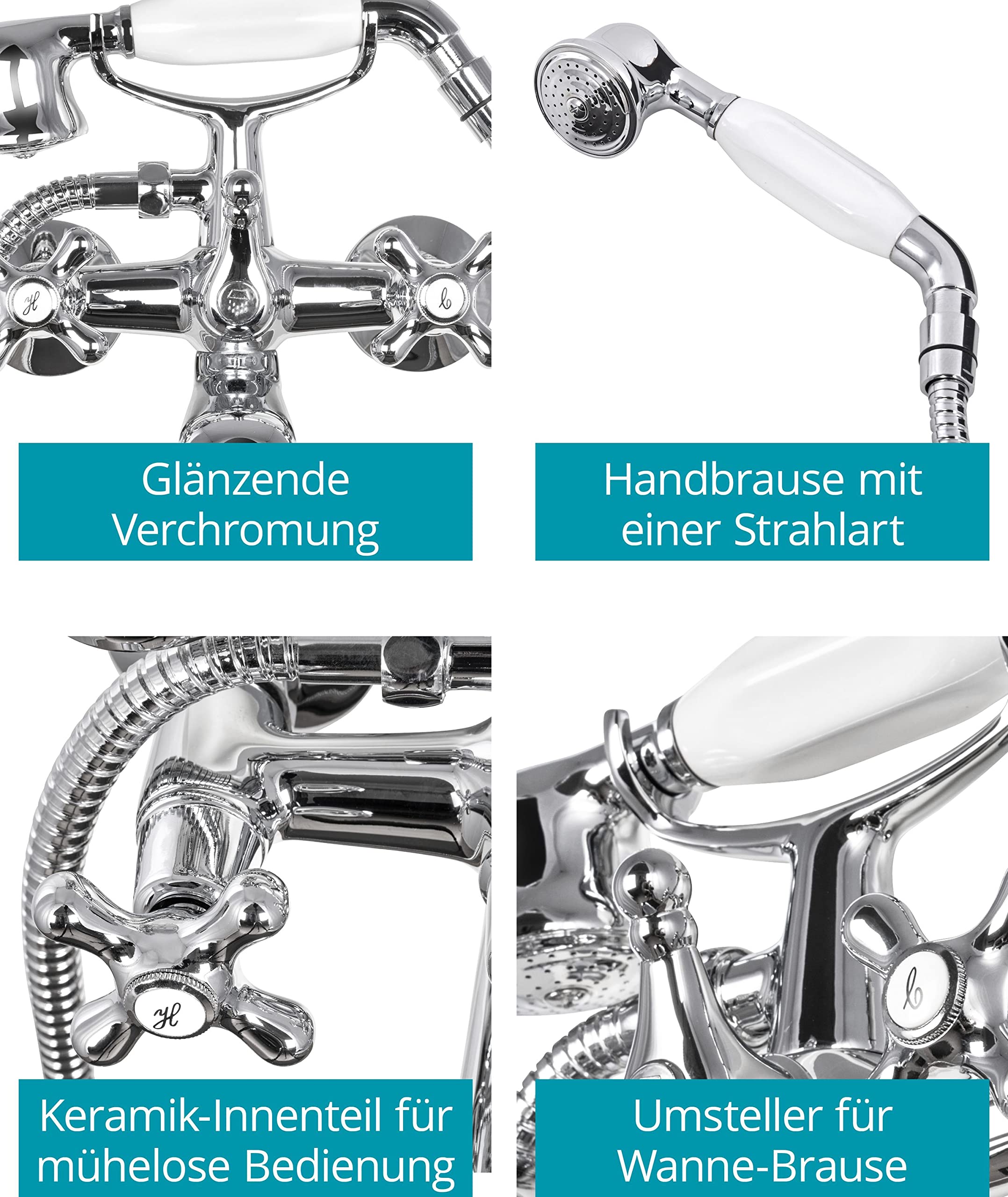 calmwaters-retro-badewannenarmatur-messing-chrom-mit-handbrause image 3