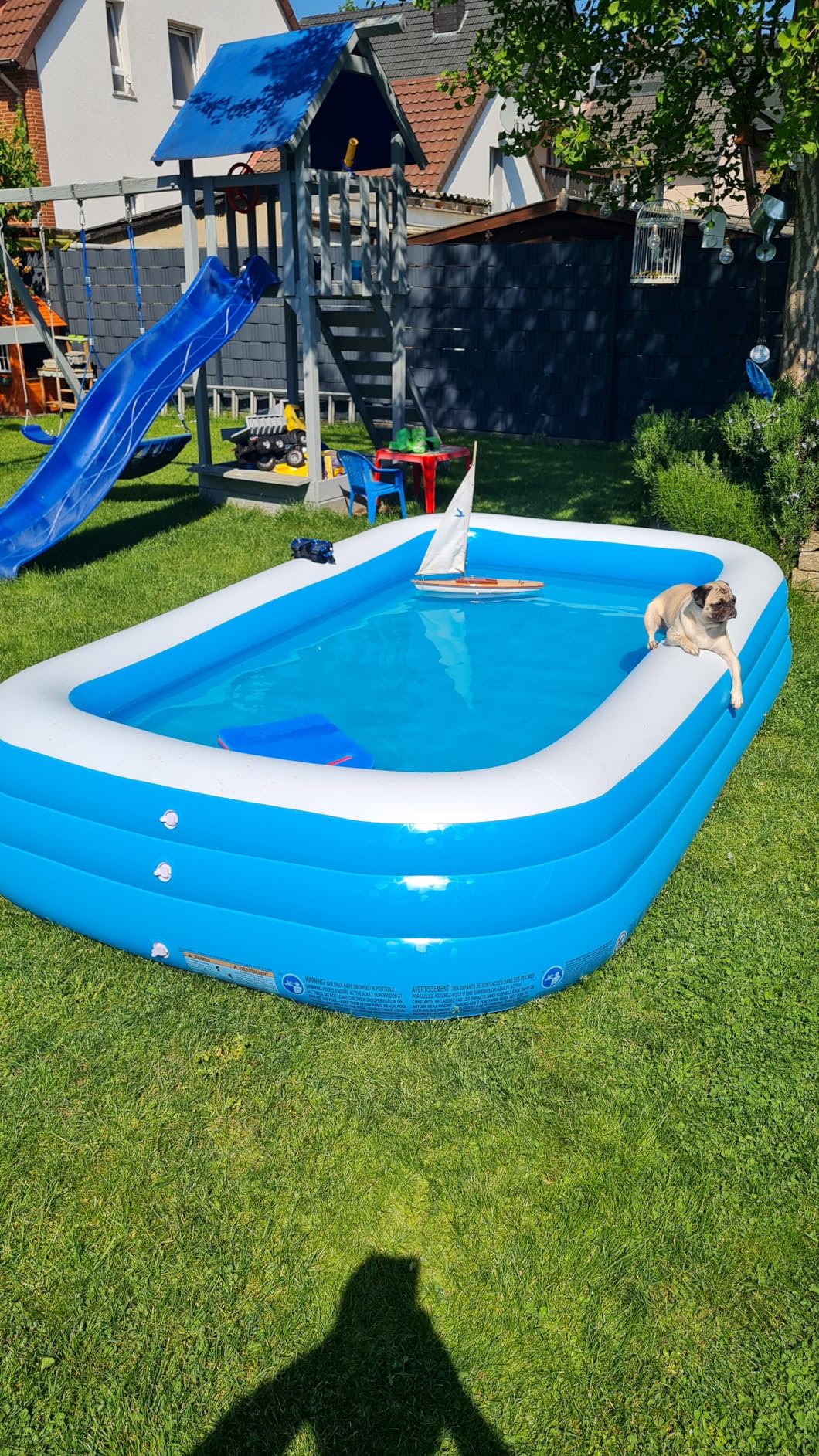 Unkomplizierter Familienpool